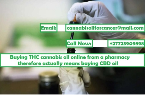 Buying THC cannabis oil online